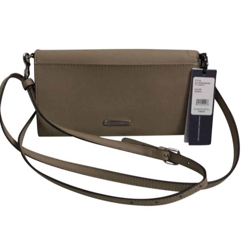 New Rebecca Minkoff tassel Leather flap crossbody